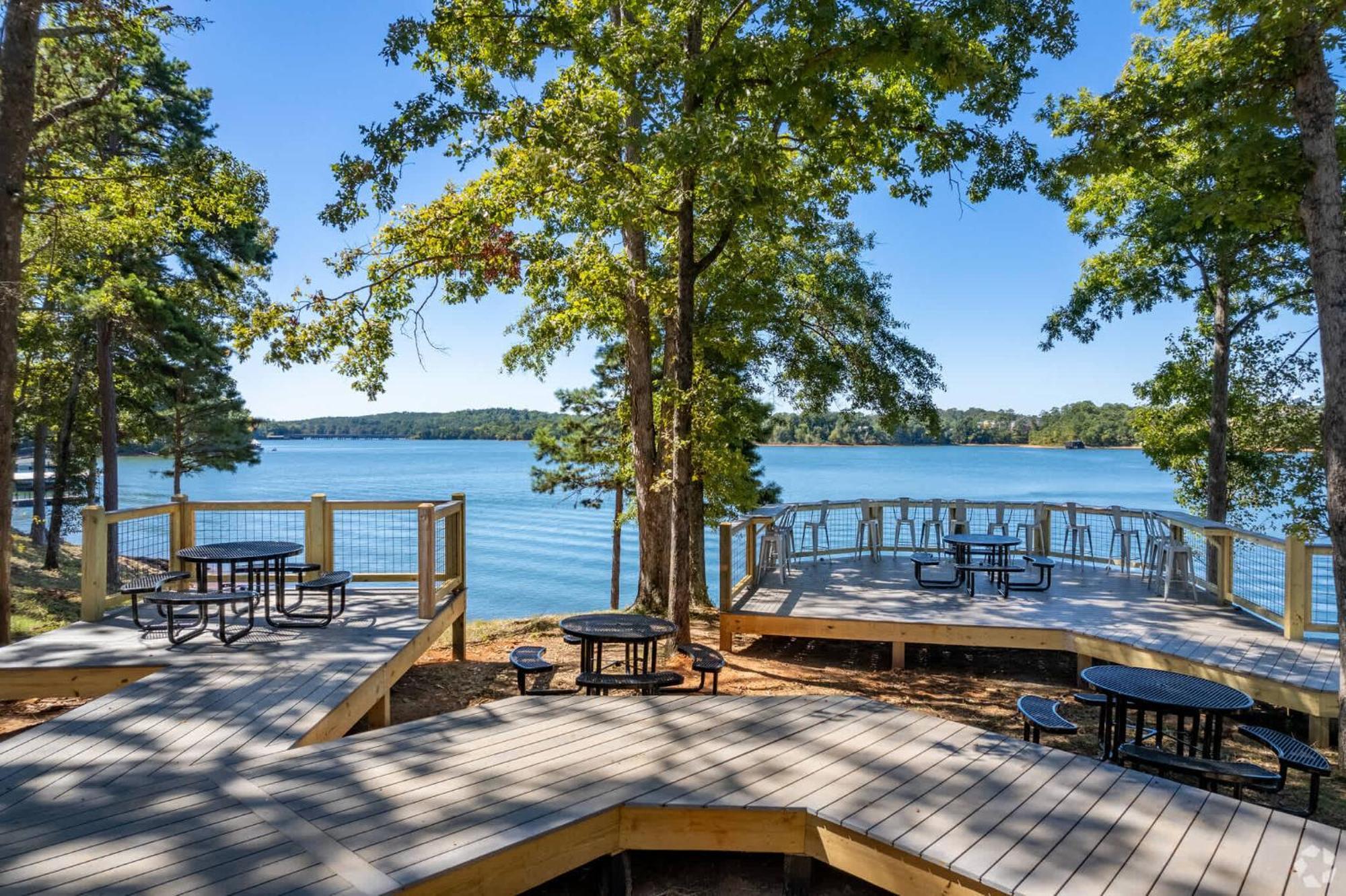 Dockside On Lake Hartwell Near Death Valley Clemson Exterior foto